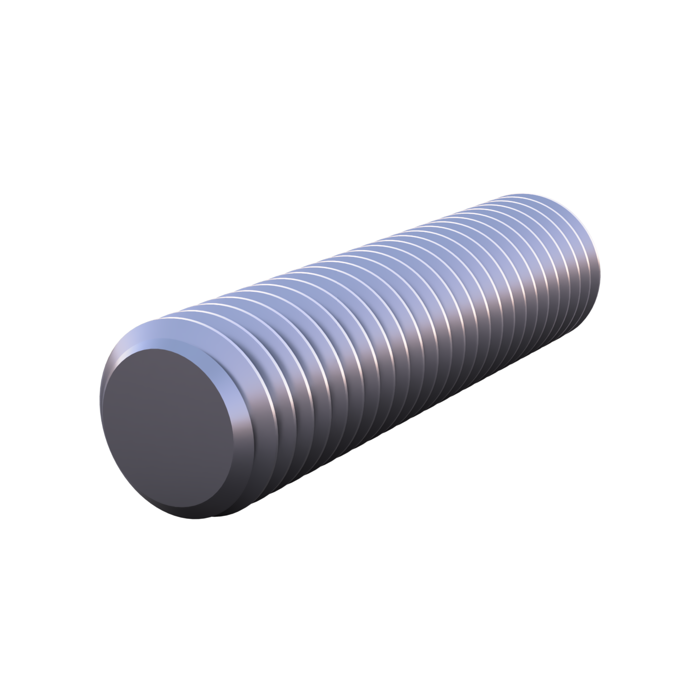a profile picture of a full thread stud