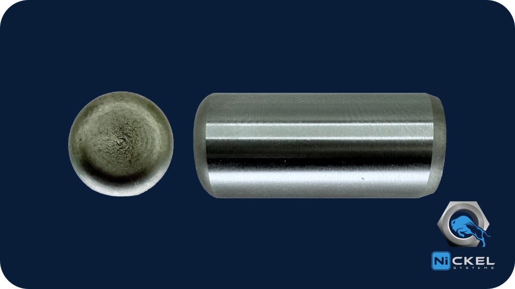 a picture of a dowel pin in A416 material
