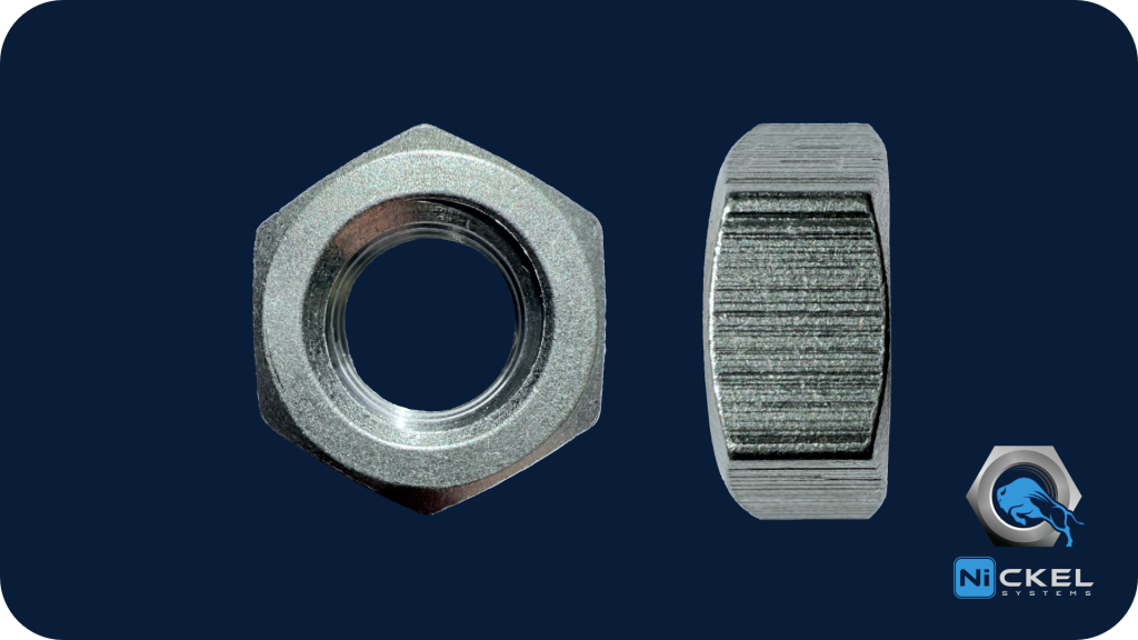 a picture of a hastelloy jam nut