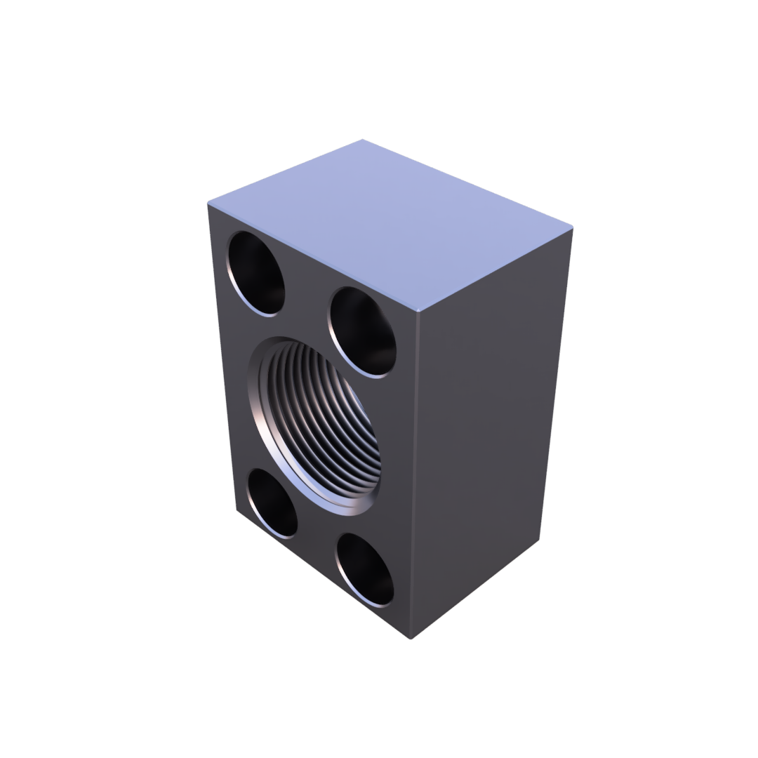 a profile picture of a custom flange