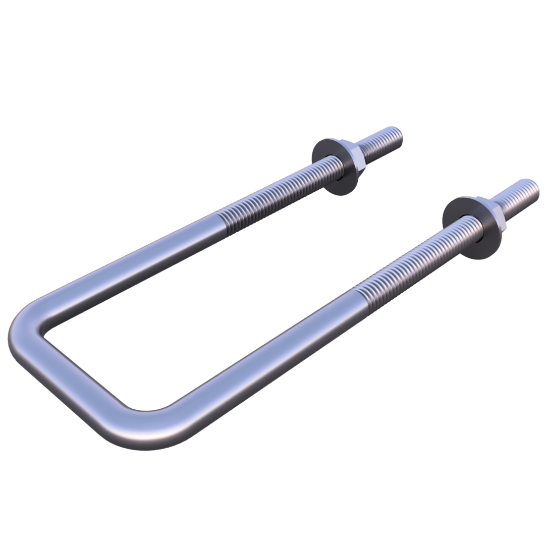 a picture of a custom profile view of a u-bolt