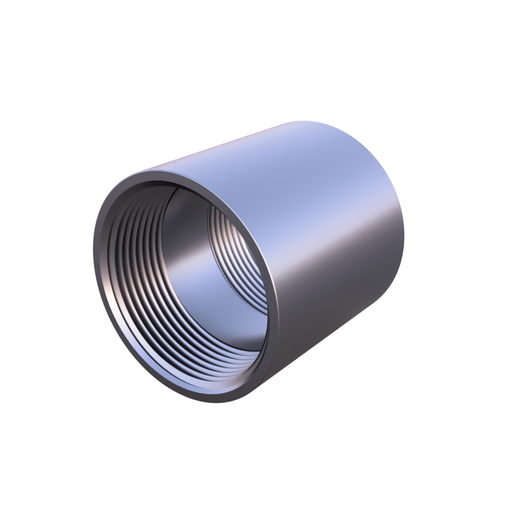 a profile picture of a pipe coupling