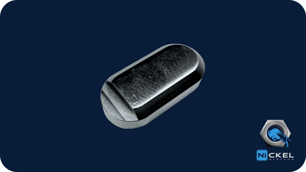 a picture of a custom rectangular key