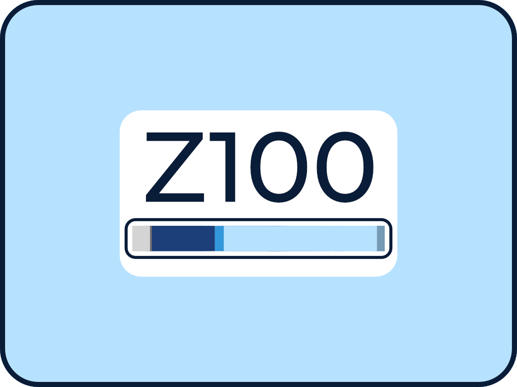 a chemical composition of z100 material